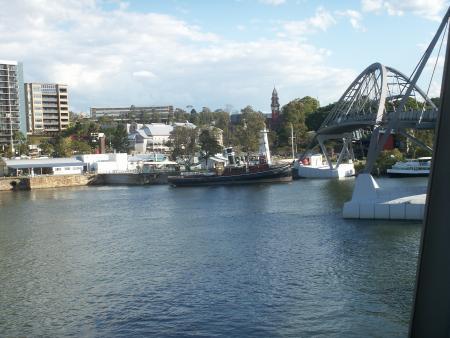 Arriv�s � Brisbane